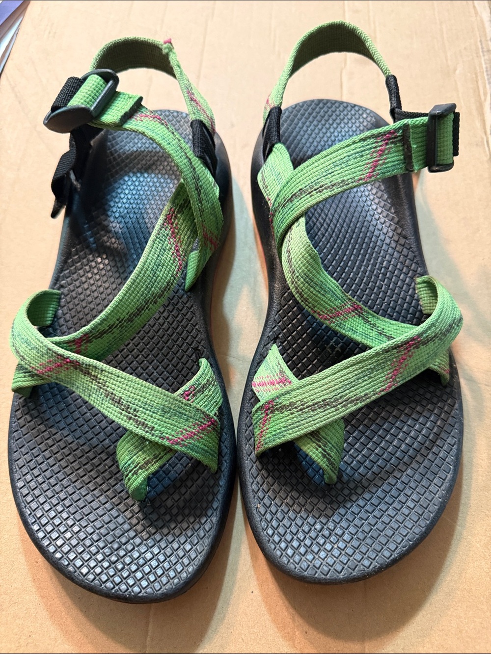 Chaco Green sandals